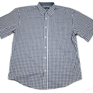Bogari Short Sleeve Button Front Shirt 2XL‎